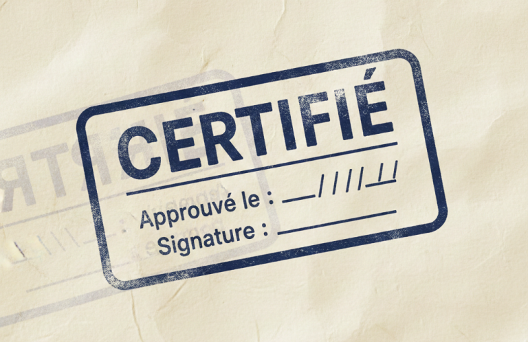 Vitruve - Certifications